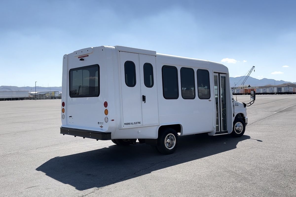 Phoenix Motorcars electric vehicle in the XPO pilot